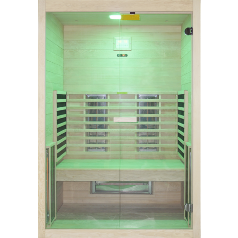 Инфракрасная сауна Duet Smart Hemlock