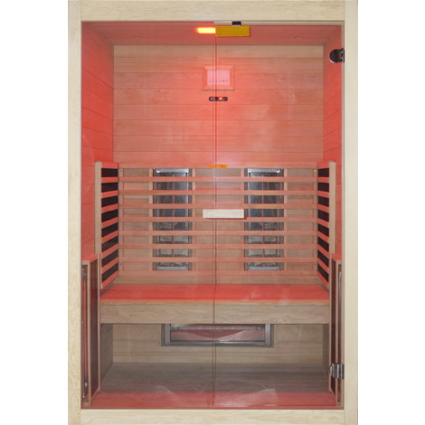 Инфракрасная сауна Duet Smart Hemlock